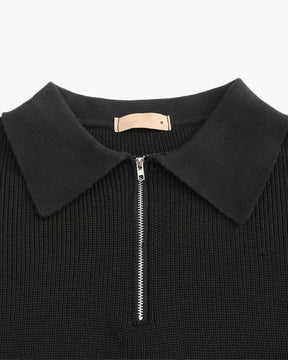 Premium-Strickjacke mit Reißverschluss