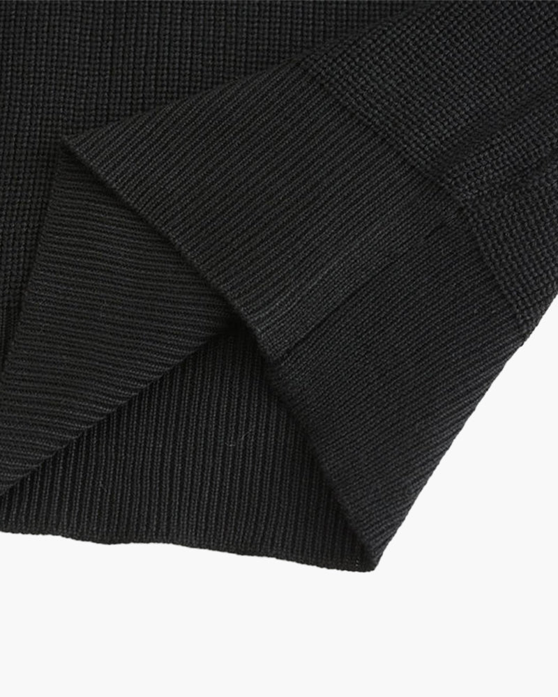 Premium-Strickjacke mit Reißverschluss
