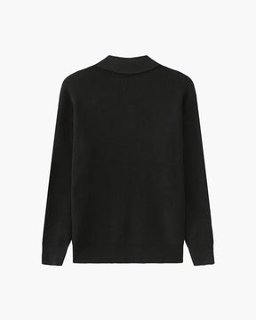 Premium-Strickjacke mit Reißverschluss