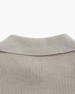 Premium-Strickjacke mit Reißverschluss