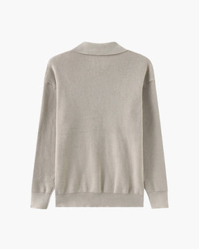 Premium-Strickjacke mit Reißverschluss