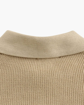 Premium-Strickjacke mit Reißverschluss